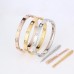 Pulseira  de Aço Ouro Refª CC2