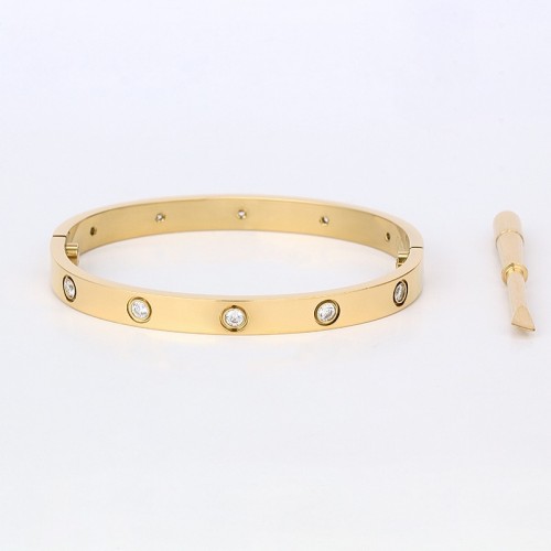Pulseira  de Aço Ouro Refª CC2